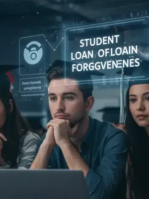 Students reviewing student loan forgiveness eligibility for 2026 program changes