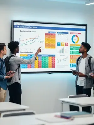 Students analyzing 2026 standardized testing changes impact on college admissions