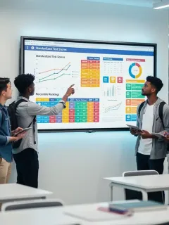 Students analyzing 2026 standardized testing changes impact on college admissions