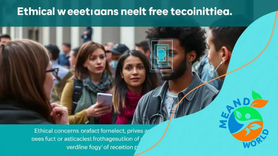 Ethical concerns surrounding facial recognition