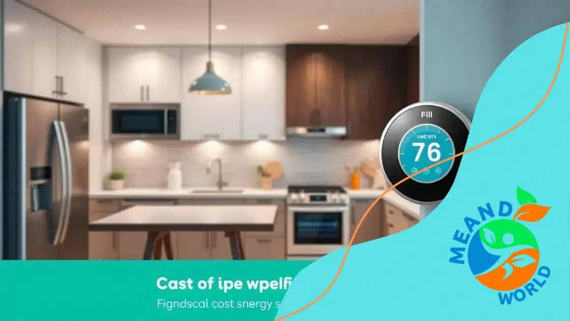 Cost savings through smart home solutions