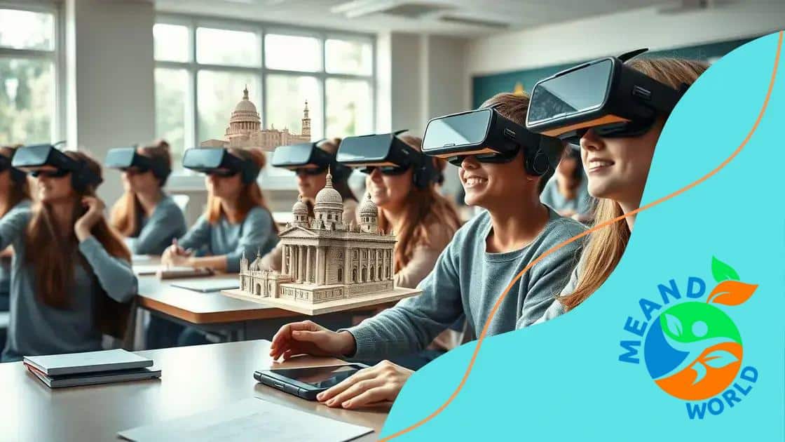 Real-world applications of AR in classrooms
