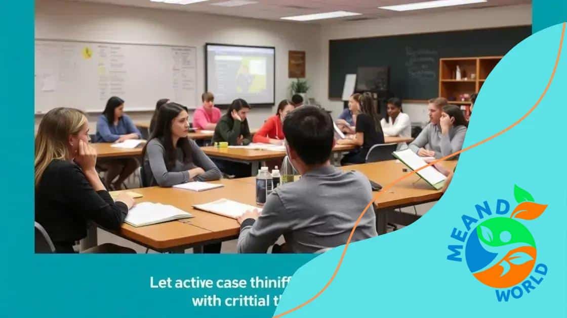 Practical strategies for teaching critical thinking