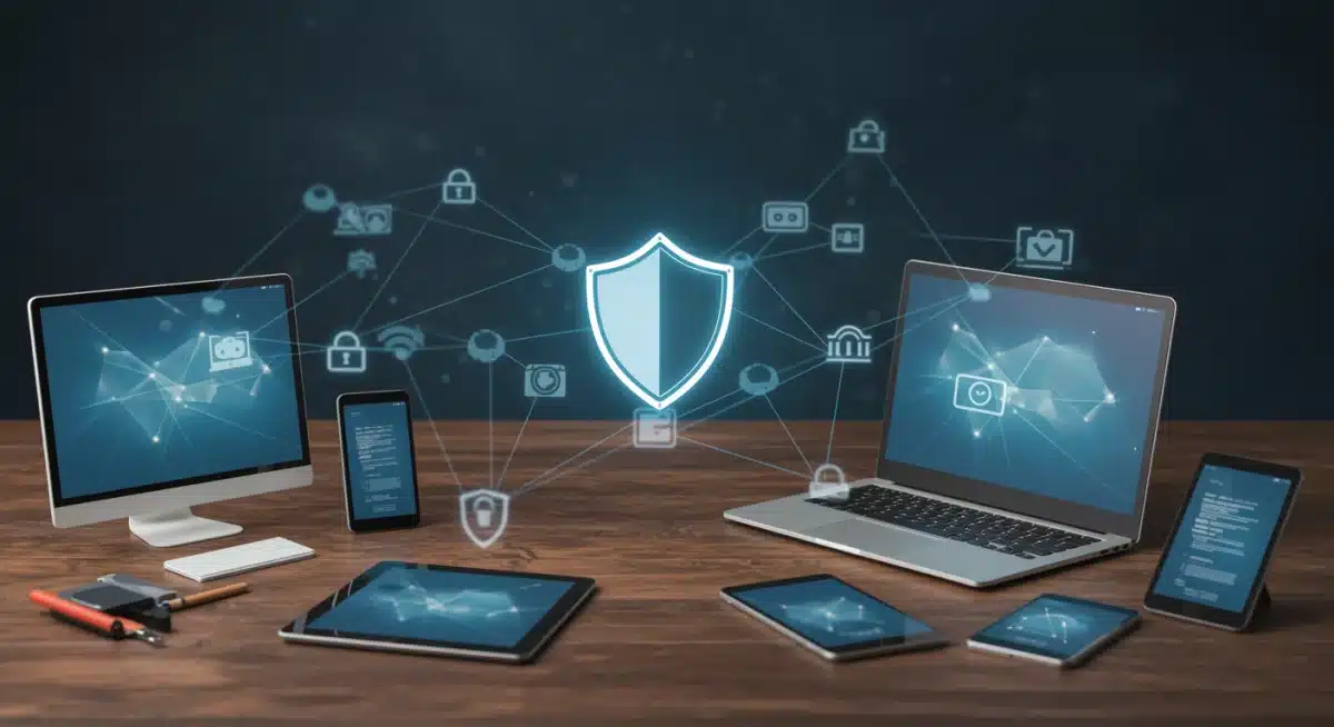 Secure data flow across multiple digital devices under federal regulations