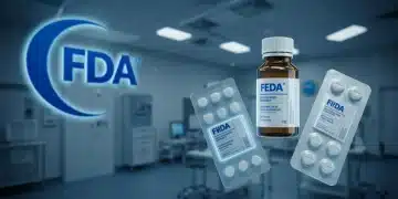 FDA-approved breakthrough medications for public use in late 2026, symbolizing medical innovation and future treatments.